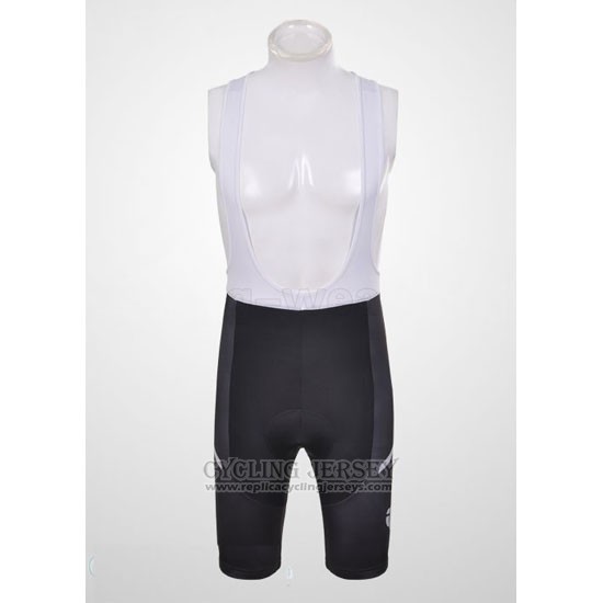 2011 Cycling Jersey Pearl Izumi Black and Yellow Short Sleeve and Bib Short